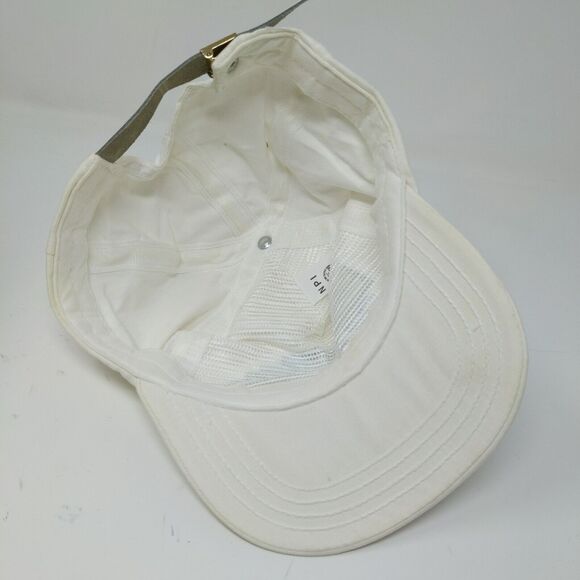 Vintage GM UAW Health & Safety Truck White Slideback Adjustable Hat Cap Men - Picture 9 of 11